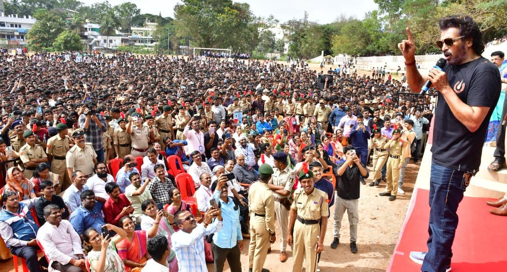 ಮಾದಕ ವಸ್ತು ವಿರೋಧಿ ಅಭಿಯಾನ – ನಟ ಉಪೇಂದ್ರ