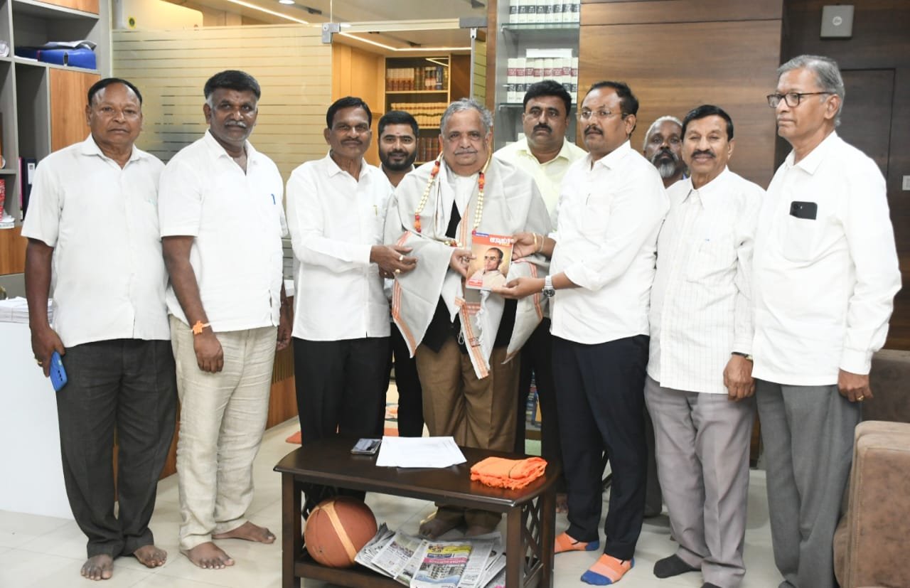 ವಕೀಲರ ಪರಿಷತ್ ನ ನೂತನ ಅಧ್ಯಕ್ಷರಾಗಿ ನ್ಯಾಯವಾದಿ ವ್ಹಿ.ಡಿ.ಕಾಮರಡ್ಡಿ ಆಯ್ಕೆ