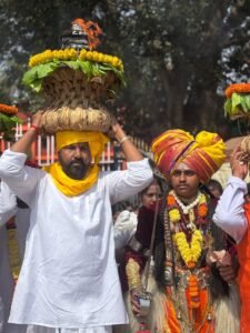 As part of the Sri Veerabhadreshwara Fair, the Guggala Mahotsava program was held.