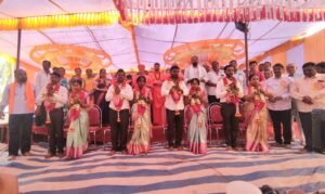 Mass wedding as part of Sri Veerabhadreshwara Jatrahotsava