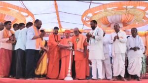 Mass wedding as part of Sri Veerabhadreshwara Jatrahotsava